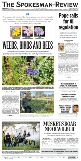 Cover of The Spokesman-Review (Spokane)
