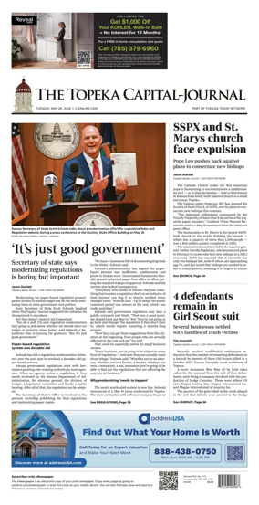 Cover of The Topeka Capital-Journal