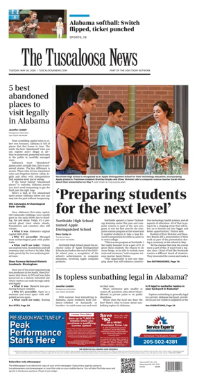 Cover of The Tuscaloosa News