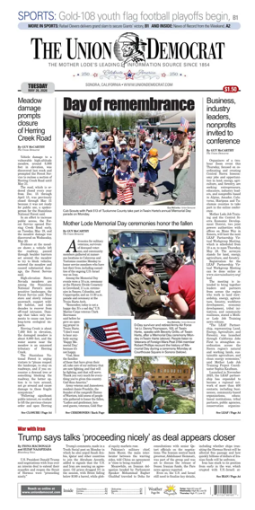 Cover of The Union Democrat
