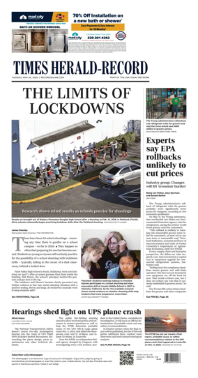 Cover of Times Herald-Record