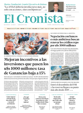 Cover of El Cronista