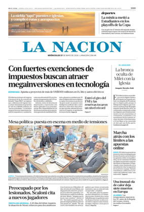 Cover of La Nacion