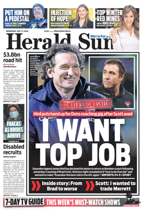 Cover of Herald Sun