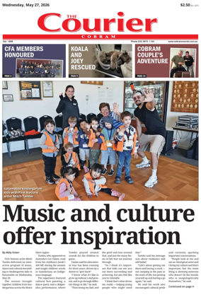 Cover of The Cobram Courier