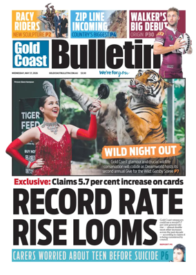 Cover of The Gold Coast Bulletin