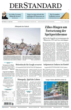 Cover of Der Standard