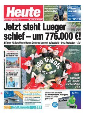 Cover of Heute - Wien Ausgabe