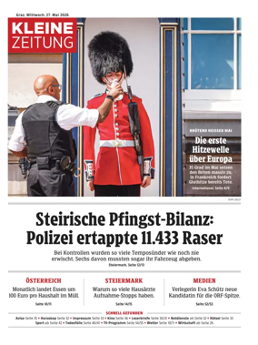 Cover of Kleine Zeitung Steiermark