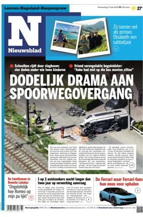 Cover of Het Nieuwsblad