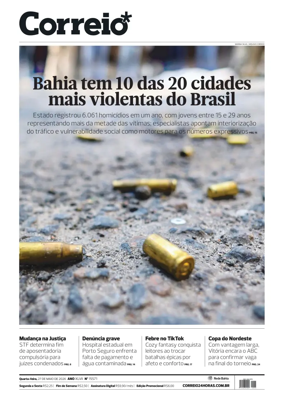 Cover of Correio da Bahia