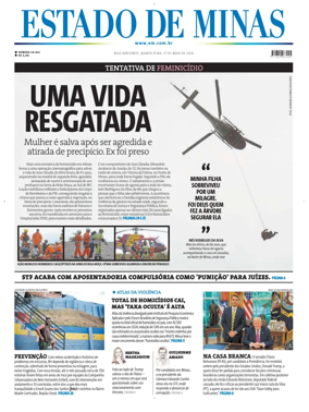 Cover of Estado de Minas (Brazil)