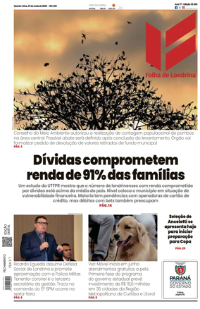 Cover of Folha de Londrina