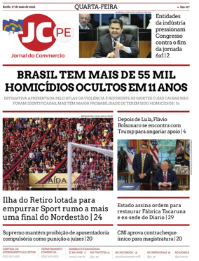 Cover of Jornal do Commercio