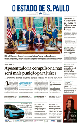 Cover of O Estado de S. Paulo