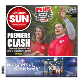 Cover of Edmonton Sun