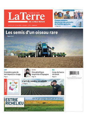Cover of La Terre de chez nous