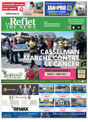 Cover of Le Reflet (The News)