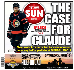 Cover of Ottawa Sun