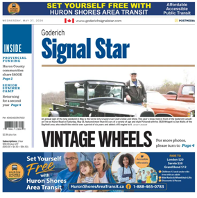 Cover of The Goderich Signal-Star