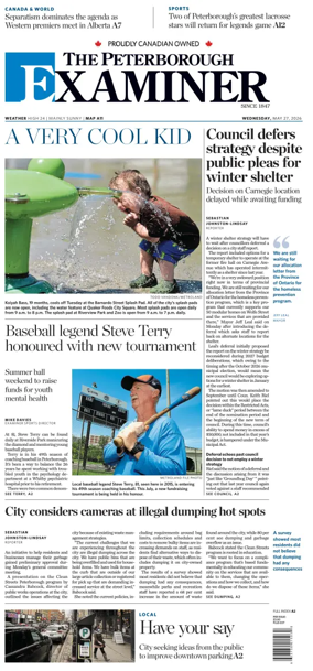 Cover of The Peterborough Examiner