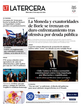 Cover of La Tercera