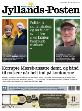 Cover of Jyllands-Posten