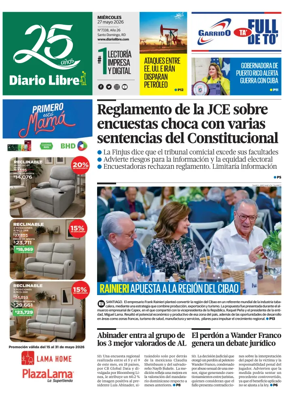 Cover of Diario Libre (Republica Dominicana)
