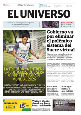 Cover of El Universo