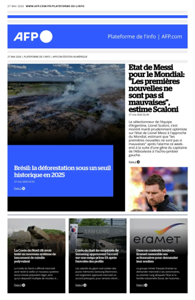 Cover of AFP