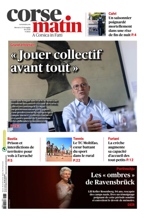 Cover of Corse Matin