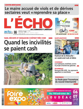 Cover of L'Echo de l'Armor et de l'Argoat