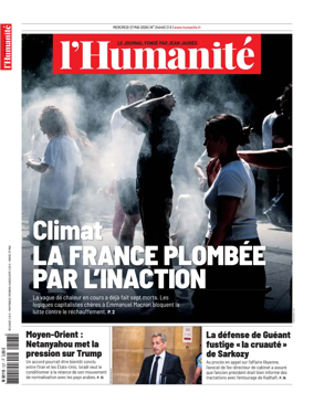 Cover of L'HUMANITE