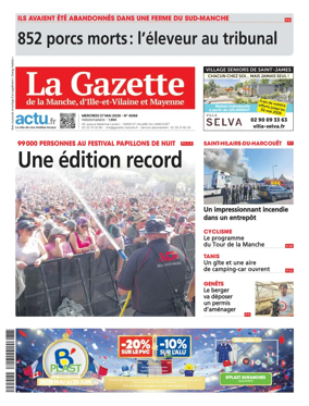 Cover of La Gazette de la Manche