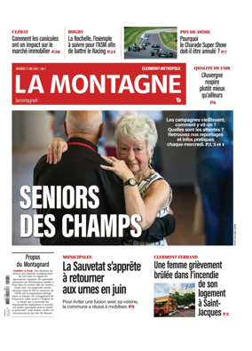 Cover of La Montagne (Clermont-Metropole)