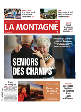 Cover of La Montagne (Vichy)