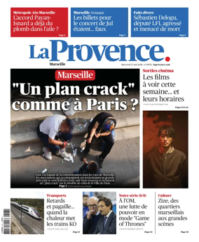 Cover of La Provence Marseille