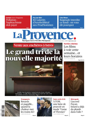 Cover of La Provence Martigues-Istres-Vitrolles-Marignane