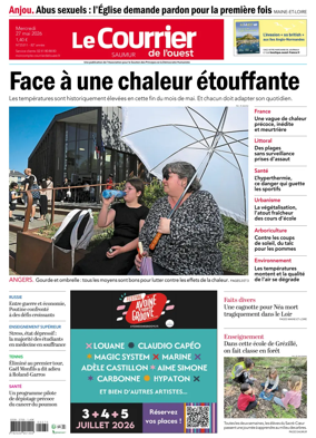 Cover of Le Courrier de l’Ouest (Saumur)