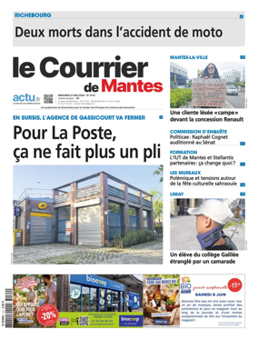 Cover of Le Courrier de Mantes