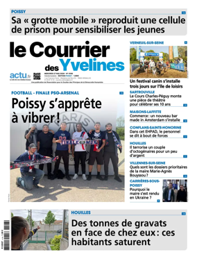Cover of Le Courrier des Yvelines (Poissy)