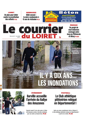 Cover of Le Courrier du Loiret