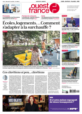 Cover of Ouest France (Caen - Bayeux - Falaise - Vire)