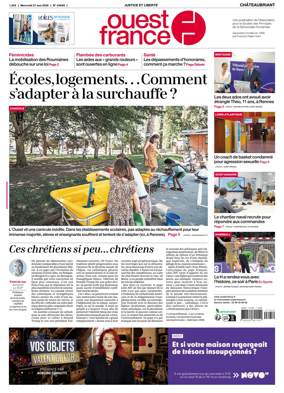 Cover of Ouest France (Chateaubriant)