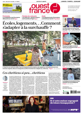 Cover of Ouest-France (Lannion / Paimpol / Guingamp)