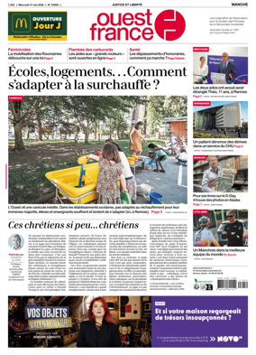 Cover of Ouest France (Manche)