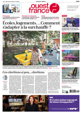 Cover of Ouest France (Orne)