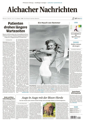 Cover of Aichacher Nachrichten