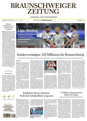 Cover of Braunschweiger Zeitung (Braunschweig)
