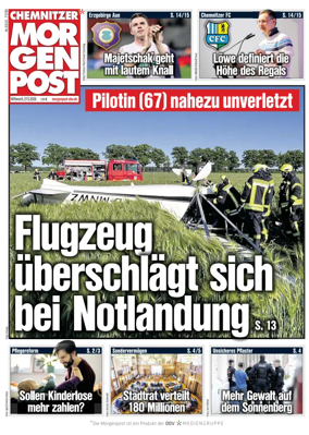 Cover of Chemnitzer Morgenpost